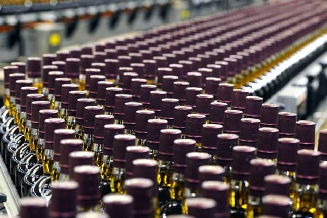 The Chivas Brothers bottling facility in Paisley. Picture: John Devlin