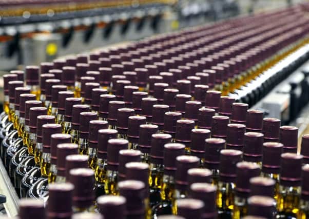 The Chivas Brothers bottling facility in Paisley. Picture: John Devlin