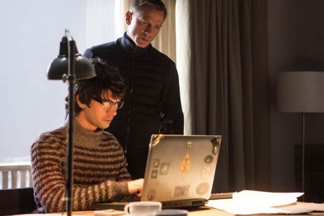 Ben Whishaw and Daniel Craig in Spectre. Picture: Jonathan Olley
