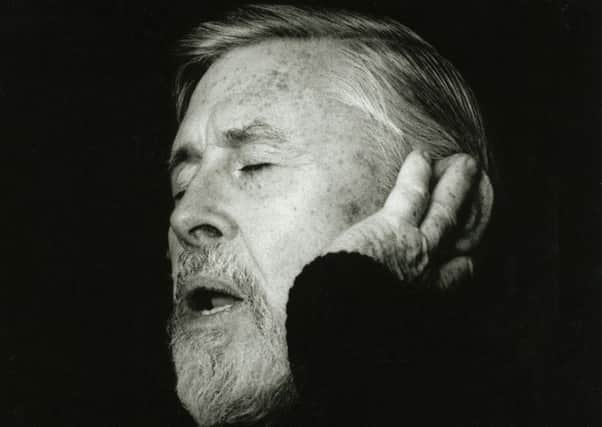 Singer Ewan MacColl was the writer of many enduring folk songs