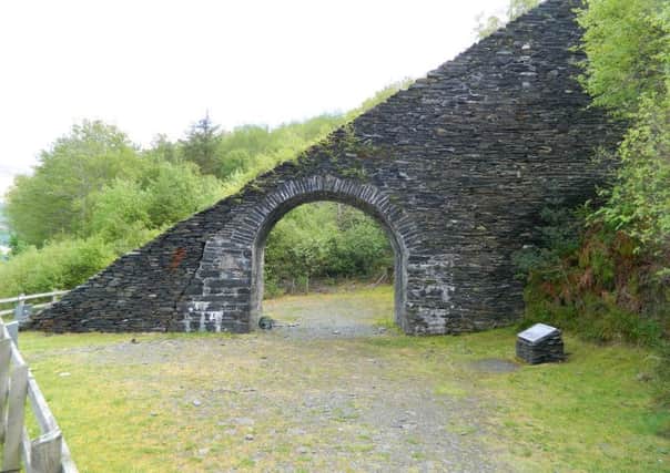 The Ballachulish slate arch