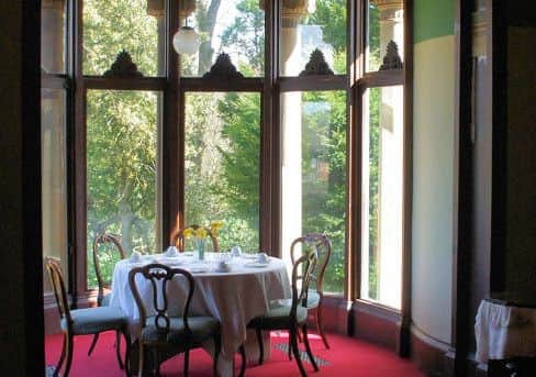 A peek at the interior of one of Holmwood's bay windows. Photo: Scotcities