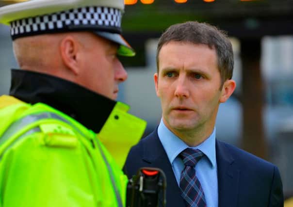 Scottish Justice secretary Michael Matheson has welcomed the fall in offensive weapon crime.