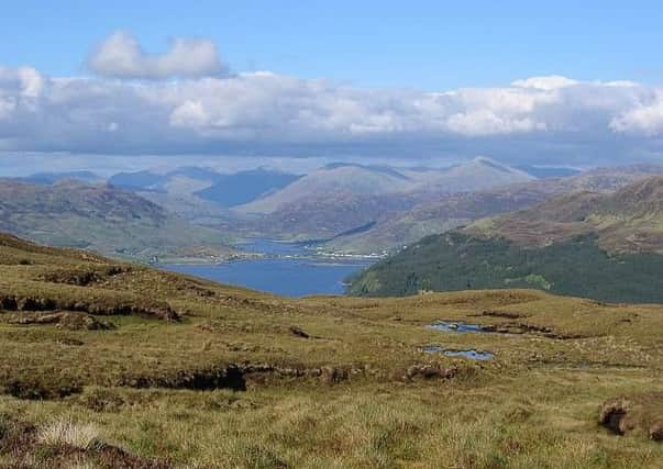 The view from Glas Bheinn. Picture: Wikimedia/CC