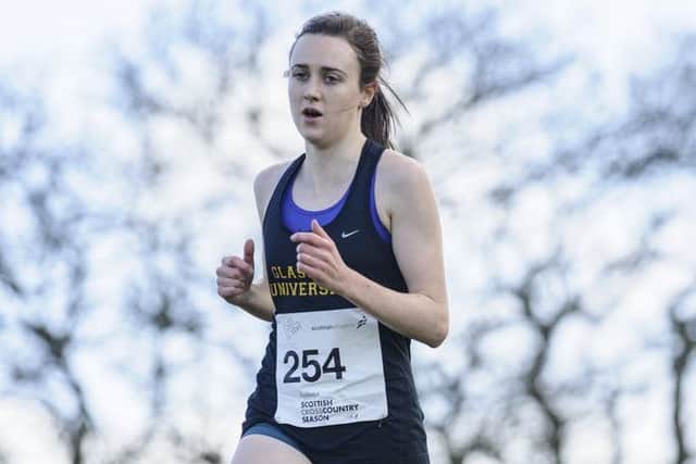 Laura Muir:  Taking part in National Cross Country Relays