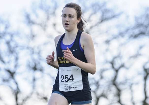 Laura Muir:  Taking part in National Cross Country Relays