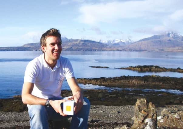 James Robertson of Isle of Skye Candle Company. Picture: Contributed