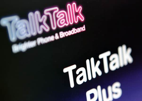 Millions of customers could have their bank details stolen after the cyber attack on TalkTalk's website. Picture: PA