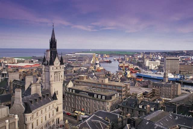 Aberdeen's hotels were boosted by an offshore conference