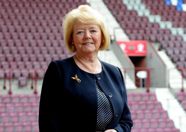 Hearts chief executive and chair Ann Budge. Picture: Lisa Ferguson