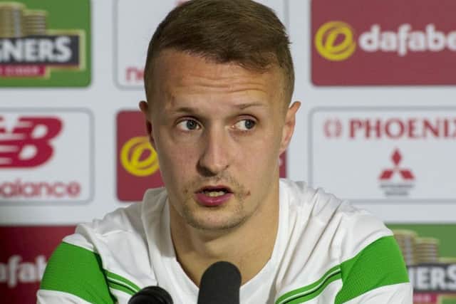 Leigh Griffiths was unimpressed by the Celtic fans' reaction to defeat by Molde. Picture: SNS