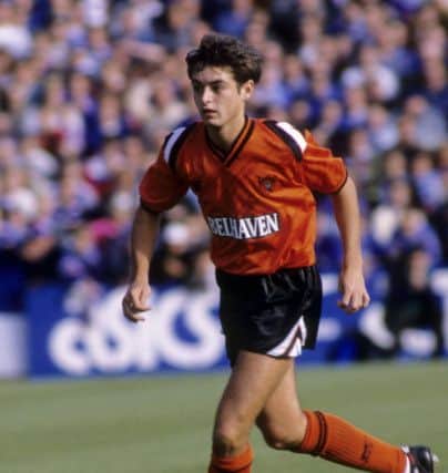 McKinnon in action for Dundee United in season 1990/91. Picture: SNS