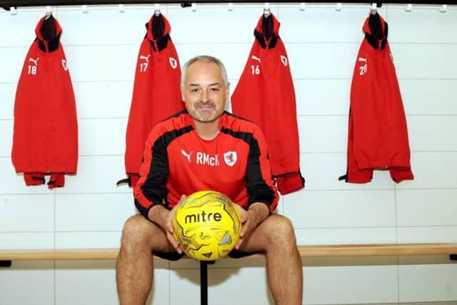 Ray McKinnon has turned Raith Rovers into a promotion-chasing side since arriving from Brechin. Picture: Lisa Ferguson