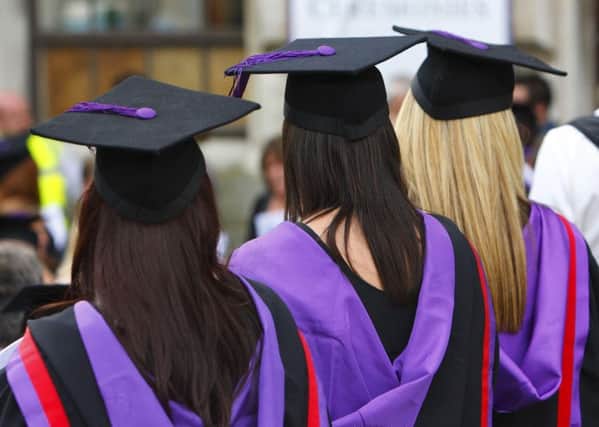 The report suggests that three in four universities are breaching consumer law. Picture: PA