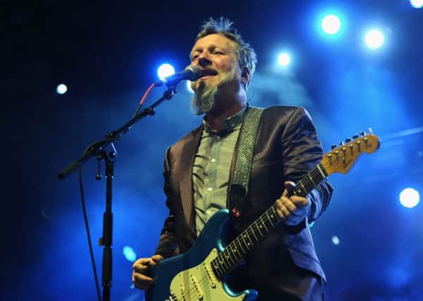 Glenn Tilbrook had the audience performing a conga at the conclusion of the set. Picture: Getty Images