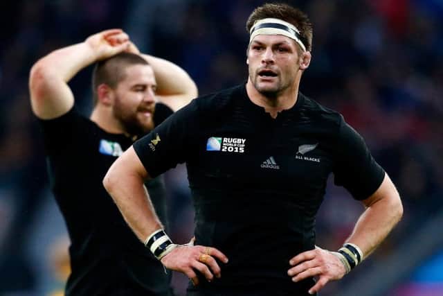 Video footage captured first-half incident involving All Blacks Captain Richie McCaw. Picture: Getty Images