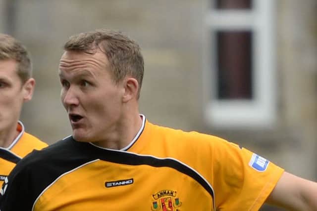 Peter Weatherston scored twice for Annan. Picture: SNS