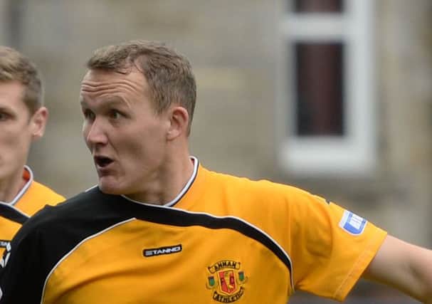 Peter Weatherston scored twice for Annan. Picture: SNS