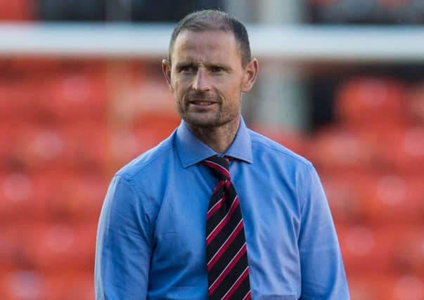 Dunfermline manager Allan Johnston was 'pleased.' Picture: SNS Group