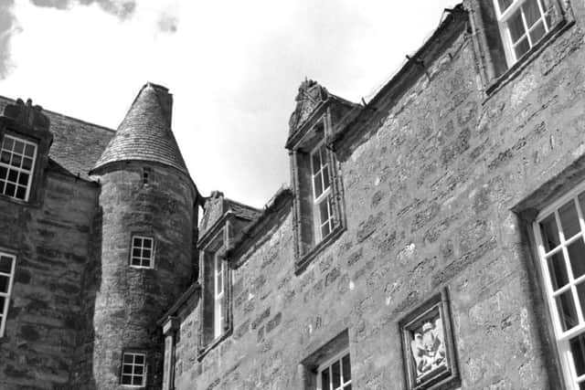 The exterior of Kellie Castle near Pittenweem in Fife in June 1971.