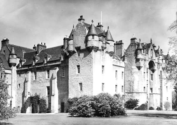The exterior of Fyvie Castle Aberdeenshire