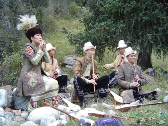 The Kyrgyz ensemble Tengir-Too. Picture: Michael Church
