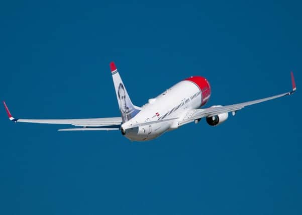Norwegian will operate two flights a week between Edinburgh and Tenerife