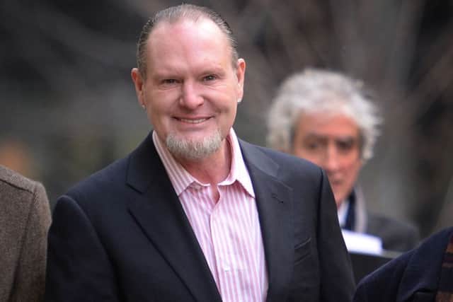 Paul Gascoigne . Picture: PA