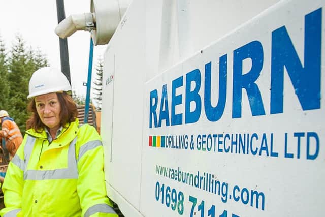 Anne Baxter, chief executive of Raeburn Drilling and Geotechnical