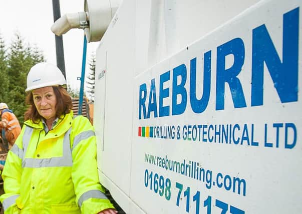 Anne Baxter, chief executive of Raeburn Drilling and Geotechnical