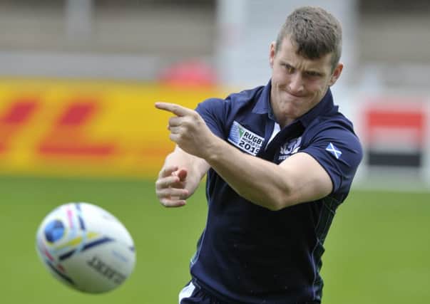 Mark Bennett was in fine form for Scotland at the Rugby World Cup.  Picture: Ian Rutherford