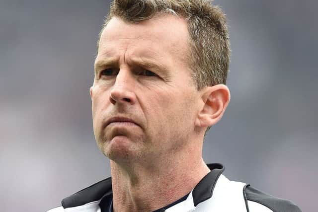 Welshman Nigel Owens will referee next weekend's World Cup final at Twickenham. Picture: PA