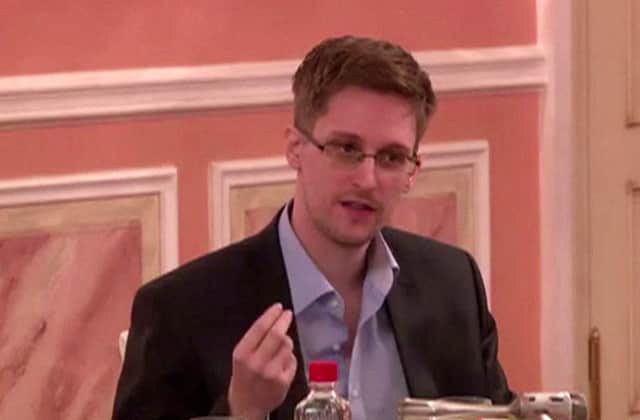 Edward Snowden was elected Glasgow rector last year, but has been in hiding in Moscow. Picture: Getty