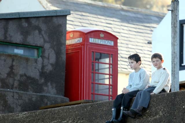 Children re-enact a scene from Local Hero. Picture: VisitScotland