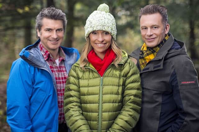 Packham with his Springwatch co-stars