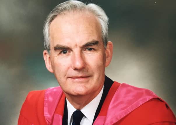 Prof Emeritus John Chambers Southam, former dean of the Edinburgh Dental Hospital who saved his local Scout troop. Picture: Contributed