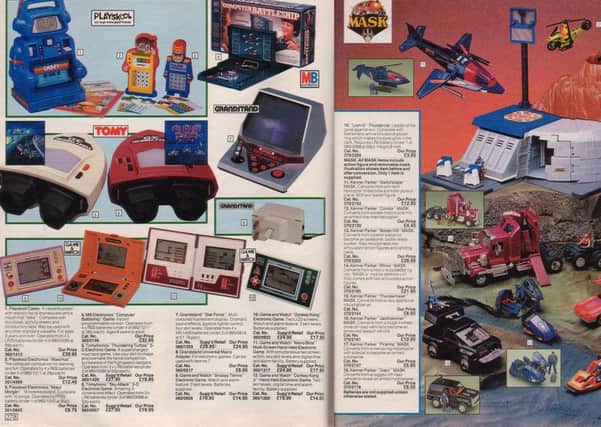 Some classic handheld games from 1986. Picture: Michael Hay