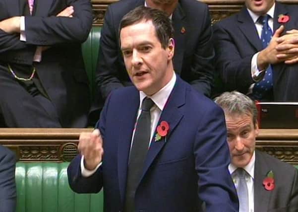 Chancellor of the Exchequer George Osborne was on fighting form at Treasury Questions yesterday, insisting his changes to the tax credit system would go through. Picture: PA