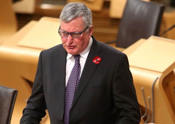 Business minister Fergus Ewing announces move to MSPs. Picture: PA