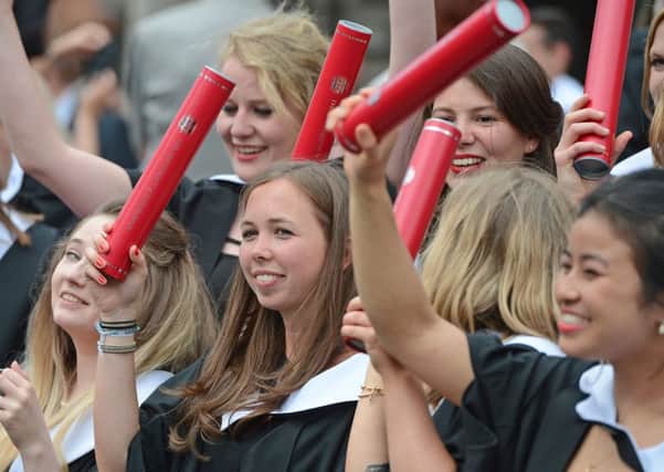 Poorer Scottish students are taking out larger loans than their more well-off peers. Picture: Neil Hanna
