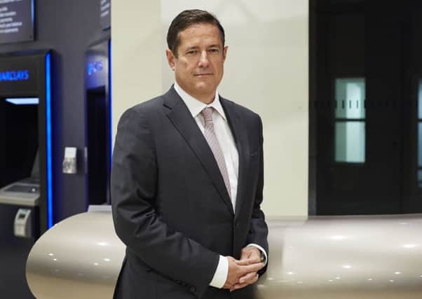 Barclays said Jes Staley will become chief executive from 1 December. Picture: Debra Hurford Brown/Barclays/PA Wire