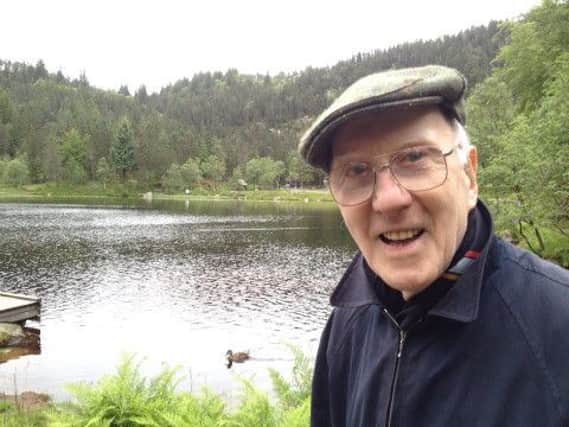 Gordon Wilson was last seen on Sunday and is believed to have been heading to Glasgow