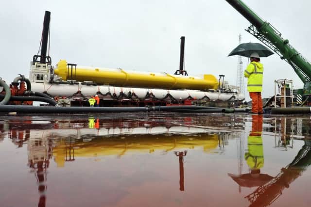Aquamarine, developer of the Oyster wave energy device, has called in adminstrators from BDO. Picture: Phil Wilkinson