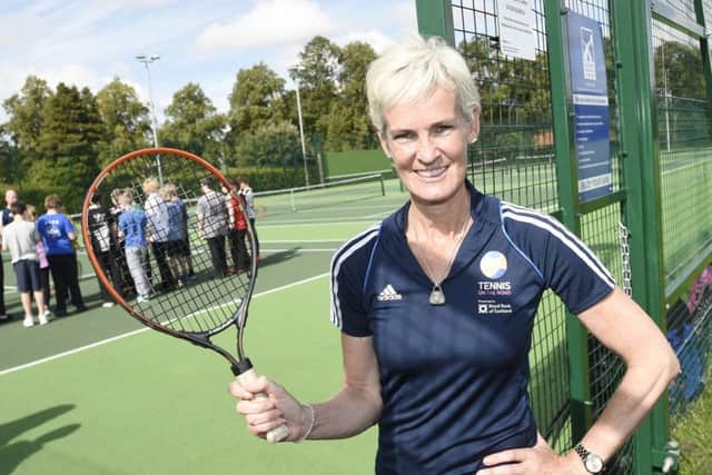 Judy Murray has previously demanded more facilities for the area. Picture: Greg Macvean