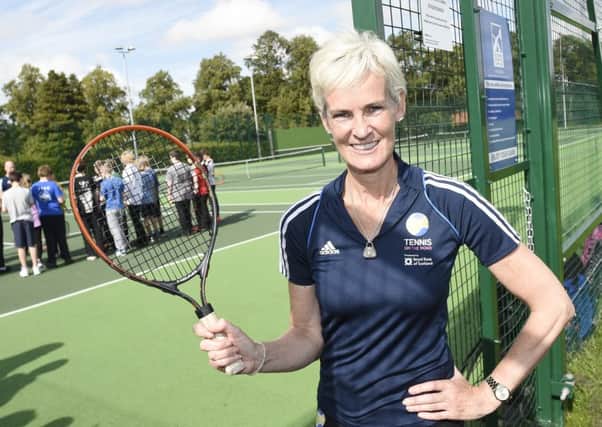 Judy Murray has previously demanded more facilities for the area. Picture: Greg Macvean