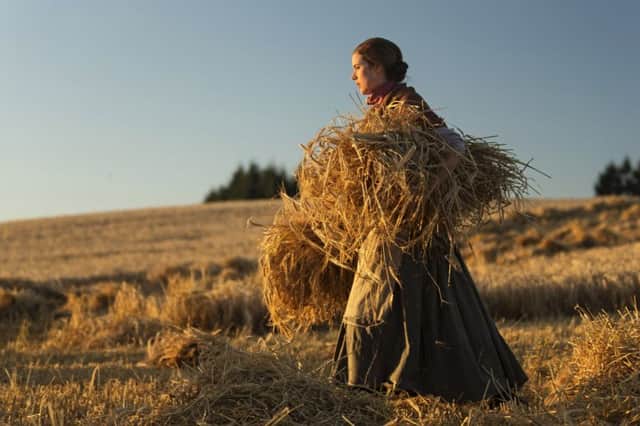 Creative Scotland has ploughed almost half a million into Sunset Song, which stars Agyness Deyn. Picture: Dean MacKenzie