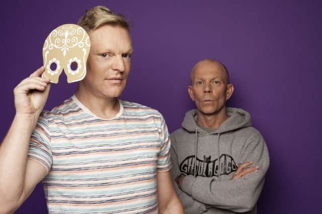 Erasure's Andy Bell, left, and Vince Clarke. Picture: PA