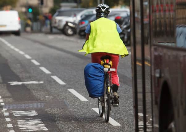 Cyclists are some of the most vulnerable users of Scotland's roads. Photo: Toby Williams