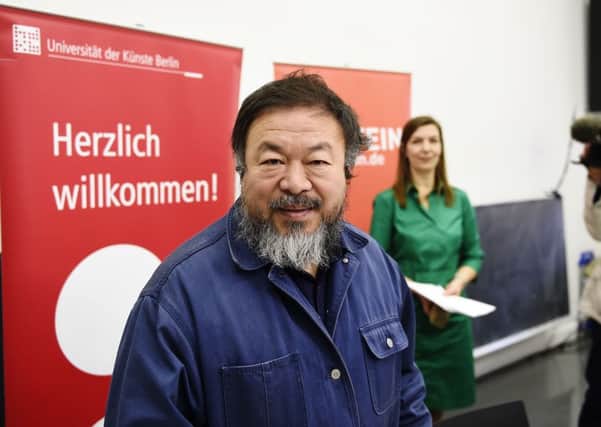 Chinese artist Ai Weiwei. Picture: AFP/Getty Images