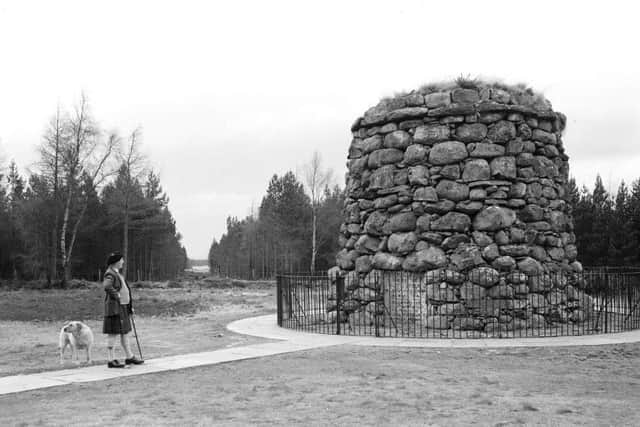 Culloden monument, the battle of which the Seer reportedly predicted